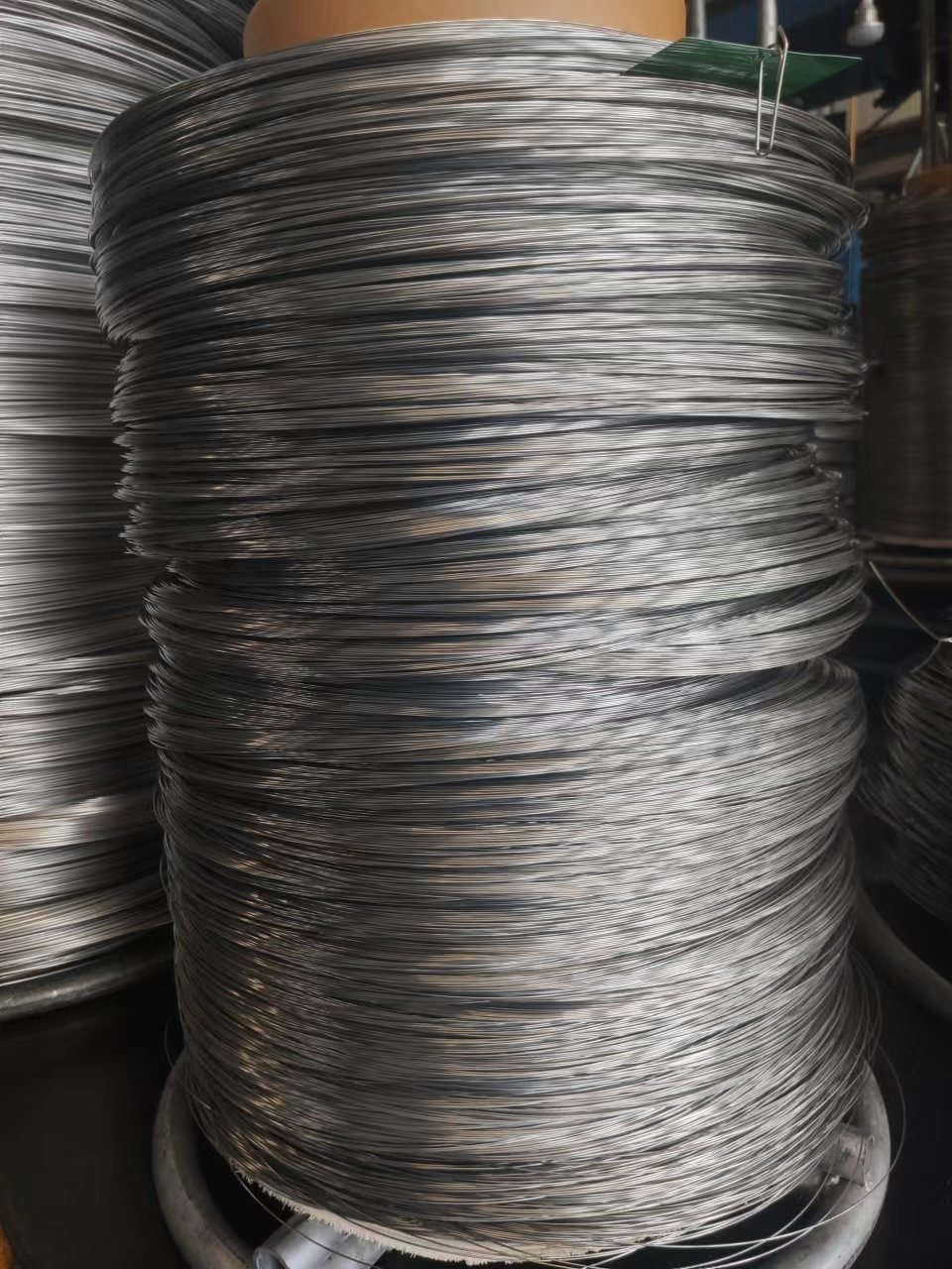 High-Speed High Strength Quality Low Price Smooth Stainless Steel Conveying Net Use 201cu Wea 0.8-2.5mm Stainless Steel Weaving Wire Braiding Wire